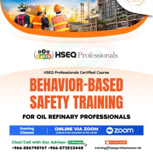 Behavior Based Safety (BBS) Training for Oil Refinery Professionals (English)