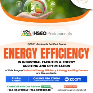 Energy Efficiency in Industrial Facilities & Energy Auditing and Optimization